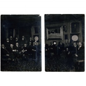 Jan Brunon Bułhak, Dvi fotografijos Vilniaus neošubravcai Vrublevskio namuose, 1912