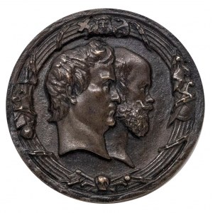 Henryk Dmochowski, Medallion Szela et Metternich responsables des massacres de Galicie, 1846