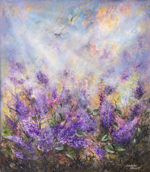Anna Sandecka-Ląkocy, In the twigs of lilacs, 2025