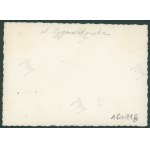 Warszawa - Praga jesień - zima 1939 / 1940 [nagrobki ul. Zygmuntowska] fotografia [vintage print / przed 1945]