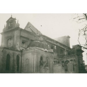 Warszawa [Kościół św. Anny ul. Krakowskie Przedmieście 68] fotografia [vintage print / przed 1945]