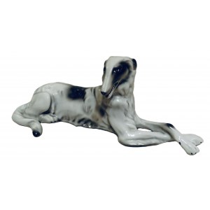 Lying greyhound - Table Porcelany Plant Walbrzych