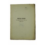 Wzory do instrukcyi dla zakładów karnych Królestwa Polskiego, Warszawa 1860r., RZADKIE