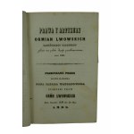WOJCICKI K.Wł. - Biblioteka Starożytna Pisarzy Polskich , tom I, Warszawa 1854r.