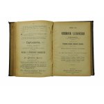 HEWELKE Otton, ZAWADZKI Jóżef - Kronika lekarska miesięcznik poświęcony przeglądowi postępów umiejętności lekarskich, KOMPLETNY ROCZNIK 1894, Warszawa 1894r.