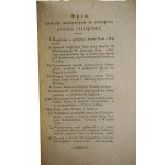 Czasopism księgozbioru publicznego imienia Ossolińskich rok pierwszy 1828, zeszyt wtóry, stemple warszawskiej biblioteki cara Mikołaja I