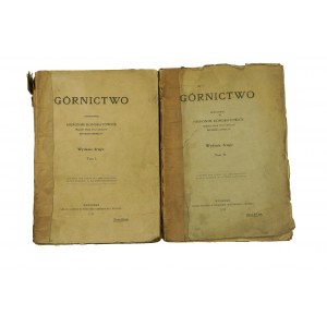 KONDRATOWICZ Hieronim - Górnictwo , tom I-II, Warszawa 1919r., RZADKIE