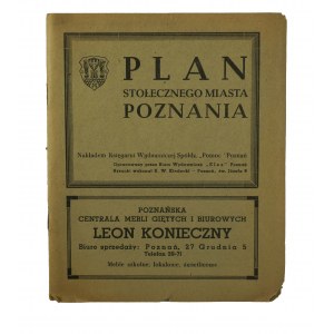 Plan stołecznego miasta Poznania [po 1945r.]