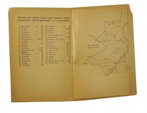 OLIPRA Franciszek, ROSS Janusz - Guide to Radzychow district with map and illustrations