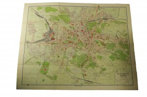 Lviv city plan , scale 1:15,000, Książnica-Atlas, Lviv-Warsaw 1931.