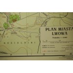 Plan miasta Lwowa , podziałka 1:15.000, Książnica-Atlas, Lwów-Warszawa 1931r.