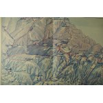 Czarnochora z częścią Beskidu Huculskiego - Narciarska Mapa Plastyczna, Blokdiagram nr 5, Towarzystwo Krzewienia Narciarstwa, Kraków 1934r.