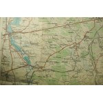 Mapa okolic Lwowa , podziałka 1:100.000 [przed 1939r.] Instytut Kartograficzny im. E.Romera