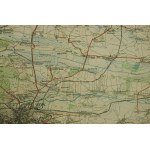 Mapa okolic Lwowa , podziałka 1:100.000 [przed 1939r.] Instytut Kartograficzny im. E.Romera