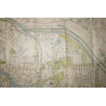 Plan miasta Wrocławia z wykazem nazw wszystkich ulic, placów, mostów itp., Wrocław 1947r.