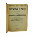 Przewodnik po Polsce w 4 tomach, tom 2: Polska południowo-wschodnia, 19 map i 8 planów miast, Warszawa 1937r.