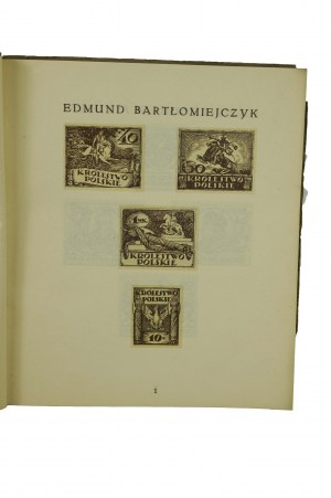 Polish postal brands. Catalog of competition works for postal brands of the Kingdom of Poland, Warsaw 1918,