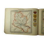 SŁUPSKI Zygmunt Światopełk - Atlas ziem polskich tom I, cz. I [więcej nie ukazało się] W.Ks. Poznańskie, 46 map i planów, KOMPLET, [ca 1911r.], RZADKIE!