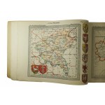 SŁUPSKI Zygmunt Światopełk - Atlas ziem polskich tom I, cz. I [więcej nie ukazało się] W.Ks. Poznańskie, 46 map i planów, KOMPLET, [ca 1911r.], RZADKIE!