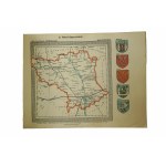 SŁUPSKI Zygmunt Światopełk - Atlas ziem polskich tom I, cz. I [więcej nie ukazało się] W.Ks. Poznańskie, 46 map i planów, KOMPLET, [ca 1911r.], RZADKIE!
