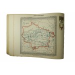 SŁUPSKI Zygmunt Światopełk - Atlas ziem polskich tom I, cz. I [więcej nie ukazało się] W.Ks. Poznańskie, 46 map i planów, KOMPLET, [ca 1911r.], RZADKIE!