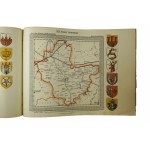 SŁUPSKI Zygmunt Światopełk - Atlas ziem polskich tom I, cz. I [więcej nie ukazało się] W.Ks. Poznańskie, 46 map i planów, KOMPLET, [ca 1911r.], RZADKIE!