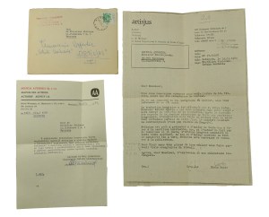 WISŁOCKA Michalina - correspondence with the 