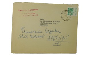 WISŁOCKA Michalina - correspondence with the 