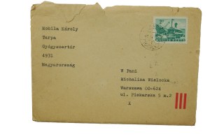 WISŁOCKA Michalina - correspondence from the translator of the Hungarian edition of 
