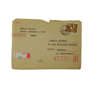 WISŁOCKA Michalina - korespondencja od tłumacza [Mohila Karoly] węgierskiego wydania książki [dwa listy]