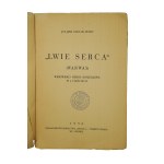 PETRY Juliusz Stefan - Lwie serca , Lwów 1936r. z dedykacją i autografem autora