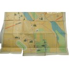 SAWICKI Tymoteusz - 3 dni w Warszawie - Wilanów - przewodnik ze specjalnymi planikami na każdy dzień oraz ogólnym planem Warszawy monumentalnej, Warszawa 1927r.