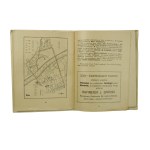 SAWICKI Tymoteusz - 3 dni w Warszawie - Wilanów - przewodnik ze specjalnymi planikami na każdy dzień oraz ogólnym planem Warszawy monumentalnej, Warszawa 1927r.
