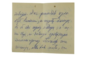 Tadeusz Wojciechowski [1838-1919] historian, professor and rector of Lviv University , handwritten letter dated 28.VII.1909.