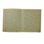 Henryk ŁOWMIAŃSKI [1898-1984] odręczny list do niewymienionego z nazwiska profesora na temat recenzji zamieszczonej w Przeglądzie Powszechnym do I tomu dzieła Studia nad początkami społeczeństwa i państwa litewskiego, datowana Wilno 16.IV.1932r.