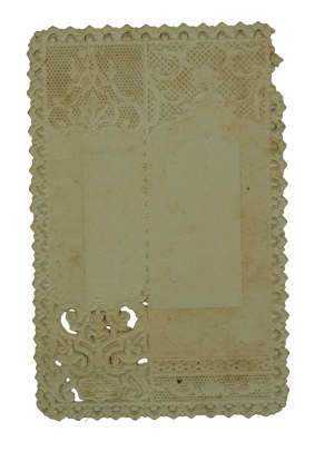 Saint John the Baptist HOLY IMAGE , lace,