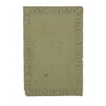 Jesus of Brahil , holy picture, lace picture