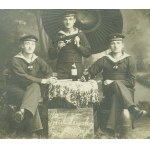 S.M.S. EMDEN Tsingtau, Chiny 1913r., na tym krążowniku służyli Polacy z zaboru pruskiego [artylerzyści z Krotoszyna]