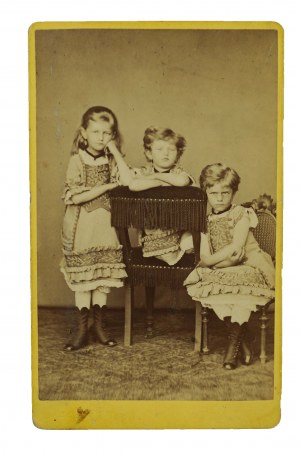 Fotografia kartonikowa , CDV Antoni Roszyk Gdańsk