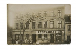 [WĄBRZEŹNO] 14 Wolności Street, butcher [Leonhard von Leski, Rudolf Reich] and 