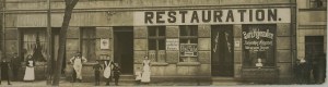 [WĄBRZEŹNO] 14 Wolności Street, butcher [Leonhard von Leski, Rudolf Reich] and 