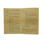 Karta zlotowa dla druhny z Centrali KPMŻ w Poznaniu na zlot jubileuszowy 28-29.V.1939r.