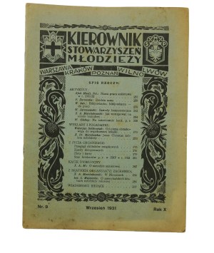 DIRECTOR of Youth Associations , magazine of the Union of Polish Youth No. 9, September 1931. [Year X]