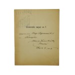 Dziennik zajęć w.f. okręg podpoznański II w Swarzędzu za lata 1936-1939 prowadzony przez Marię Furmańską (?) z Poznania