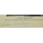 KENTNER Louis [1905-1987] węgiersko-brytyjski pianista, laureat V nagrody w Konkursie Chopinowskim [1932r.], autograf na wycinku z programu 2 Koncerty Symfoniczne 5-6.III.1955r.