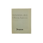 KENTNER Louis [1905-1987] węgiersko-brytyjski pianista, laureat V nagrody w Konkursie Chopinowskim [1932r.], autograf na wycinku z programu 2 Koncerty Symfoniczne 5-6.III.1955r.