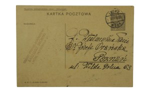 Józefa Orańska - korespondencja od fotografa Kazimierza Skórskiego w sprawie reprodukcji obrazu ze zbiorów Pawlikowskich, datowana 17.IV.1934r.