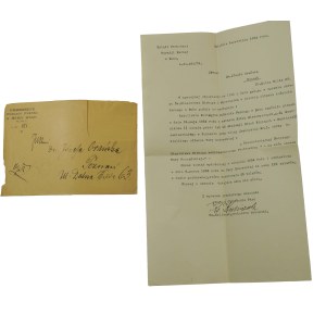 Joseph of Orange correspondence from Fr. Kuliszak , parish priest of Bukovsky, dated 8.IV.1934, regarding the painting Resurrection of the Petrovian.