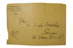 Józefa Orańska korespondencja od ks. Kuliszaka , proboszcza bukowskiego, datowana 8.IV.1934r. w sprawie obrazu 