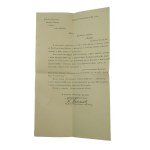 Joseph of Orange correspondence from Fr. Kuliszak , parish priest of Bukovsky, dated 8.IV.1934, regarding the painting Resurrection of the Petrovian.